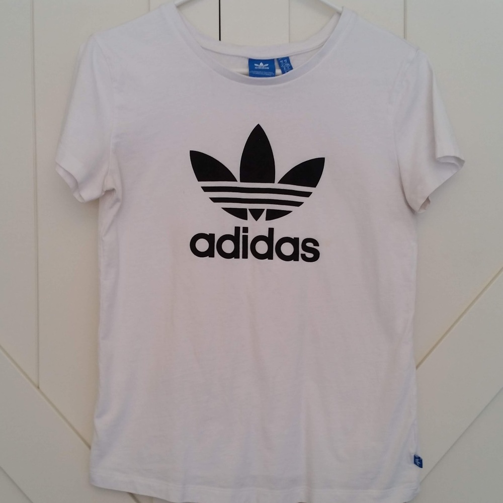Adidas Originals Trefoil T-shirt White – size M
